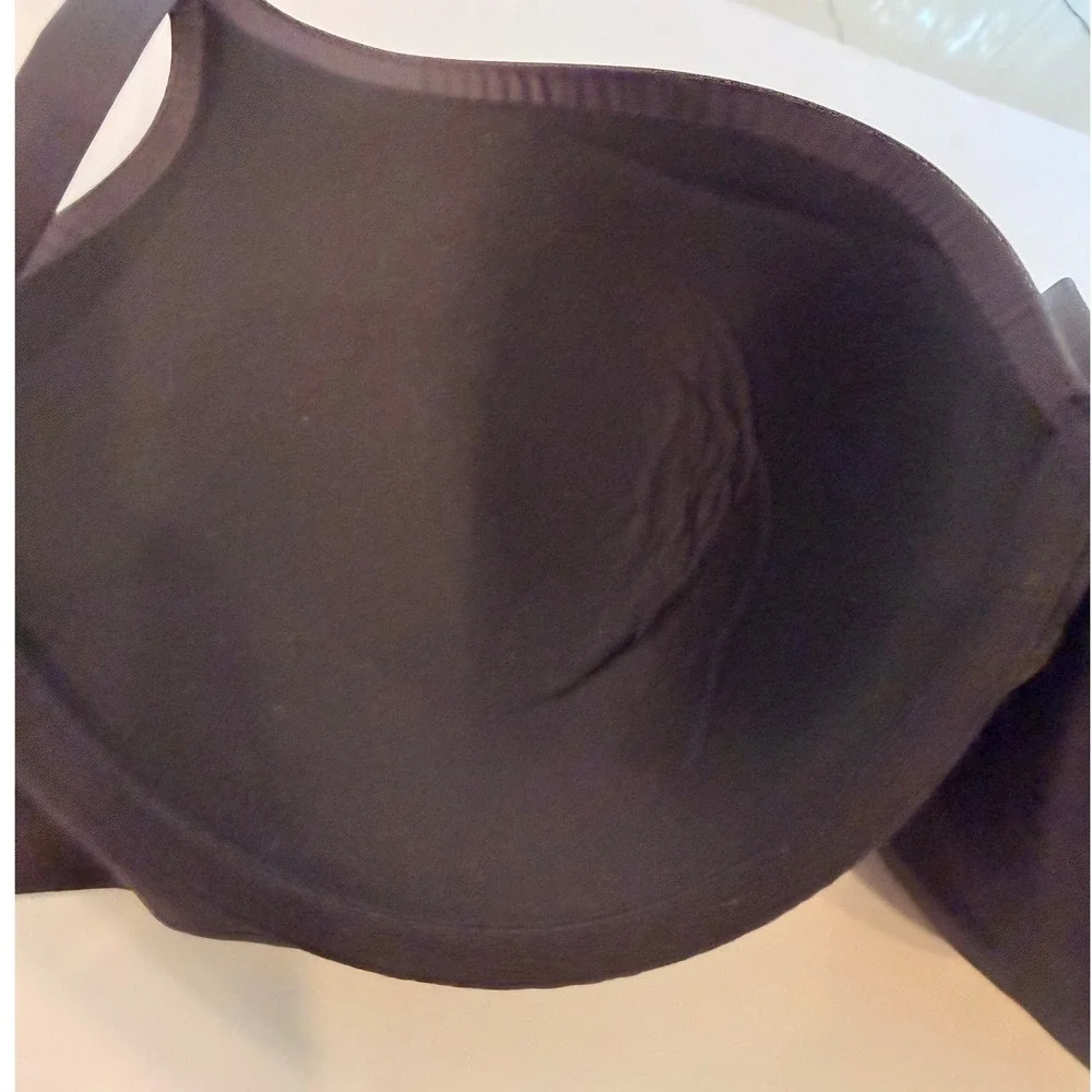 Skims Onyx Black T-Shirt Bra Underwire Full Coverage 42DD